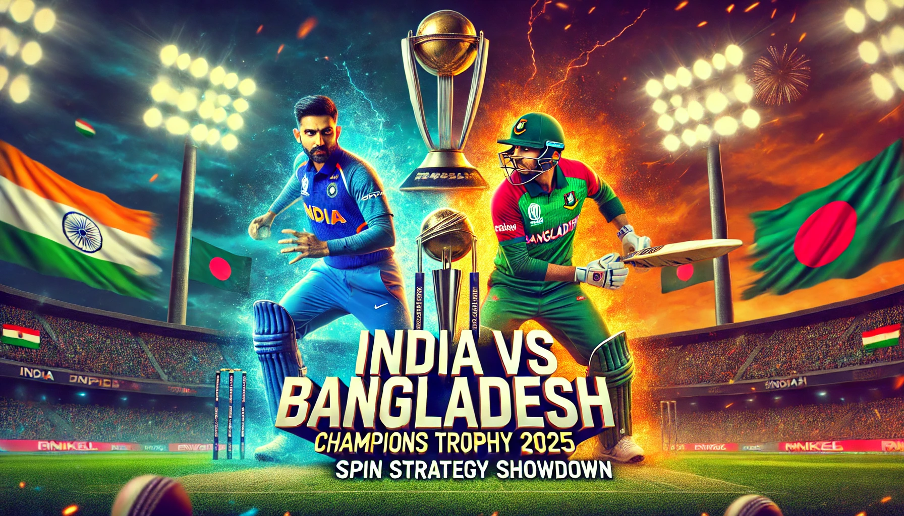 India’s spin attack in Champions Trophy 2025