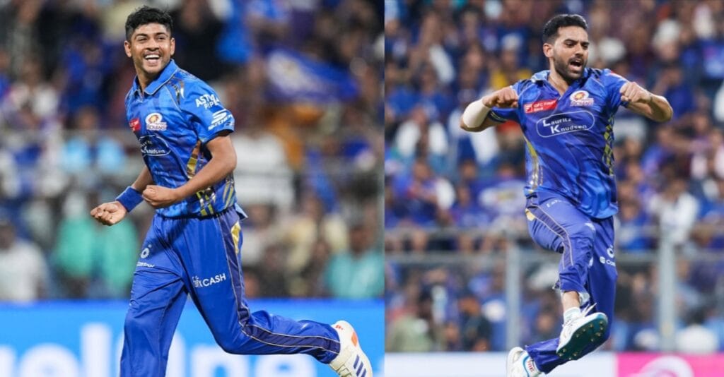 MI’s Ashwani Kumar takes four wickets on debut against KKR.