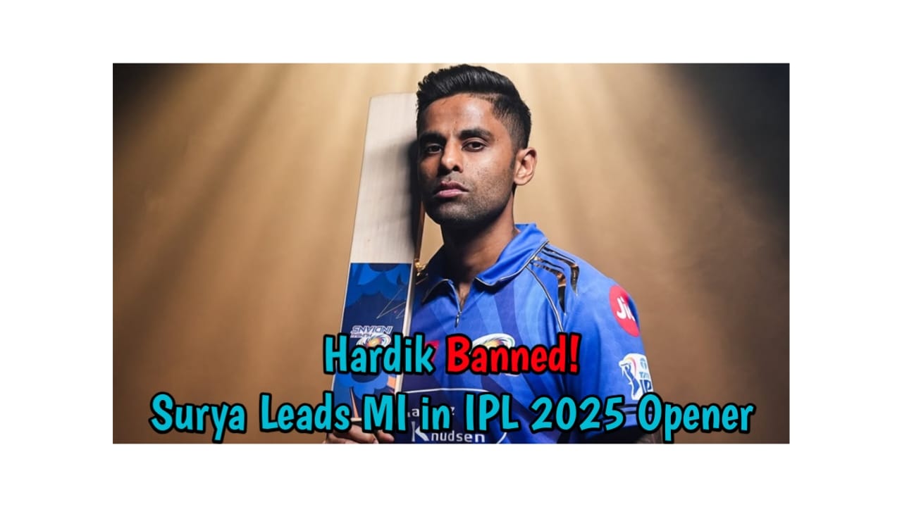 Suryakumar Yadav leading Mumbai Indians in IPL 2025