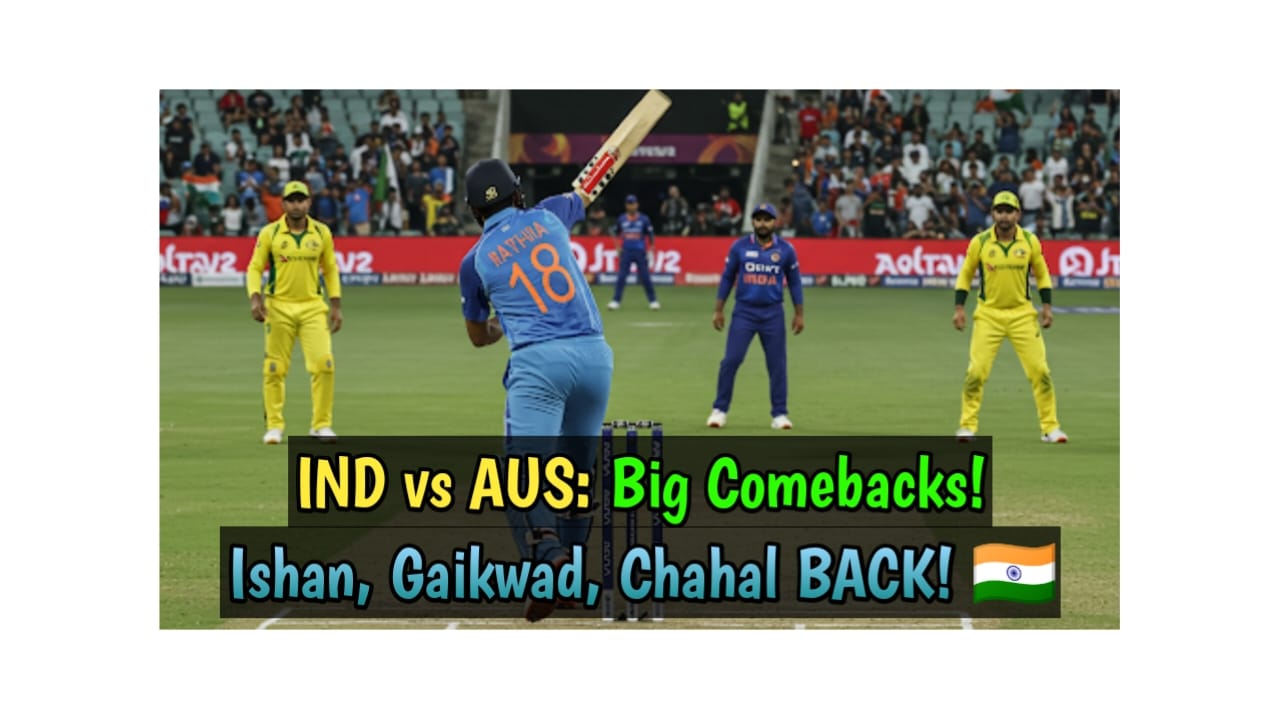 India's 17-Member T20 Squad for Australia Series 2025 Featuring Ishan Kishan, Ruturaj Gaikwad, and Yuzvendra Chahal