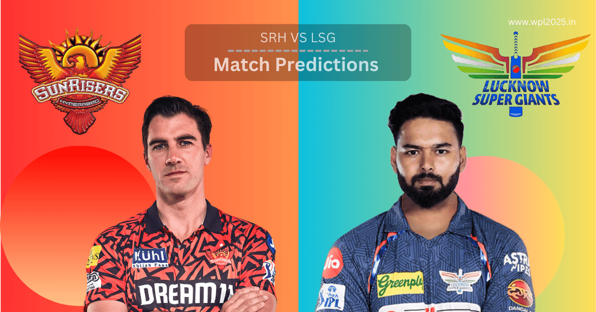 Sunrisers Hyderabad vs Lucknow Super Giants IPL 2025 Match