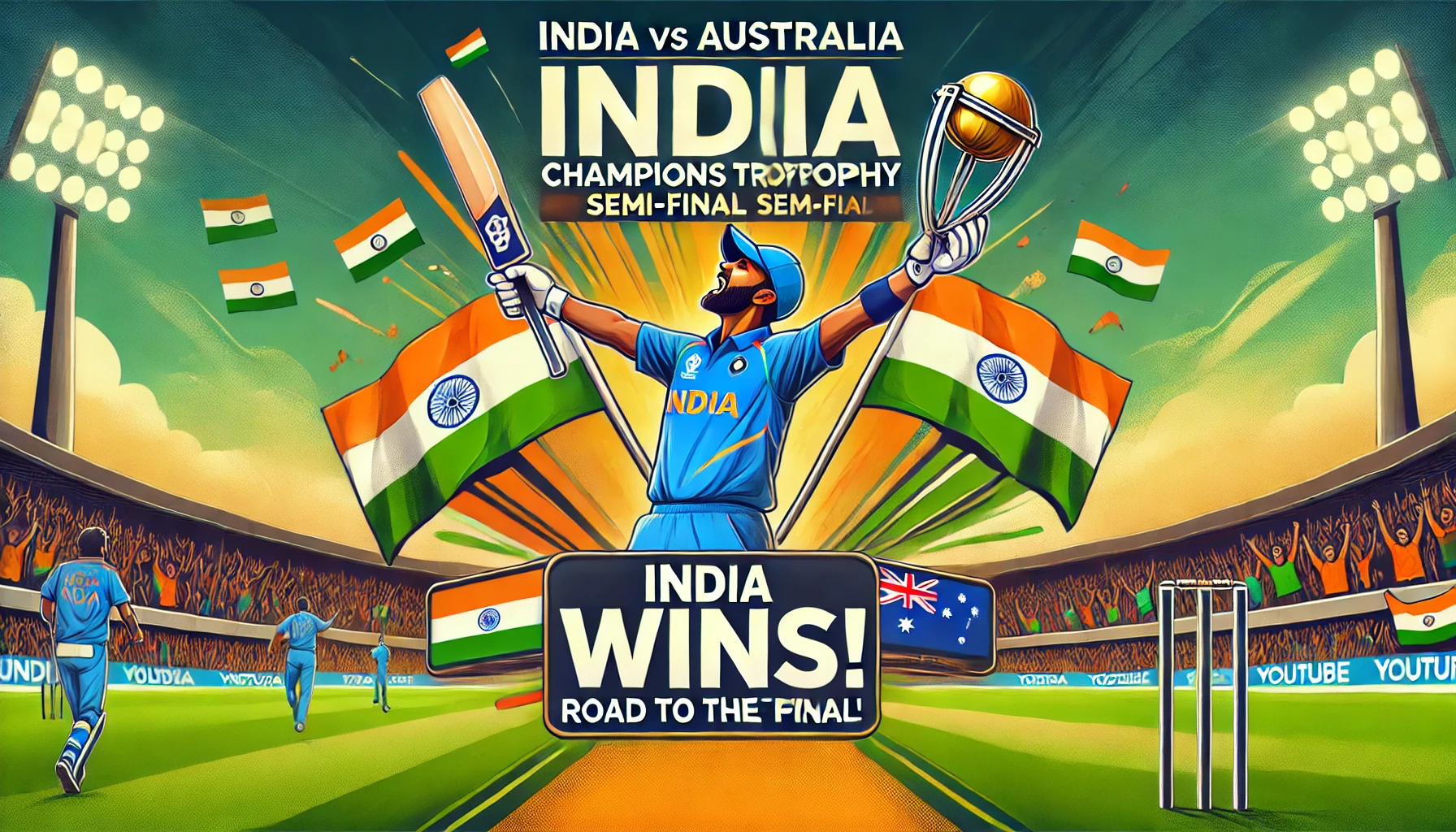 India vs Australia Champions Trophy 2025 Semi-Final